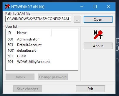 Bypassing Windows Login Without Password