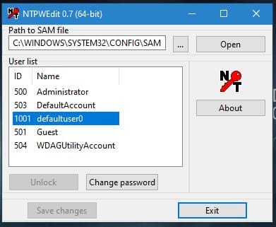 Bypassing Windows Login Without Password