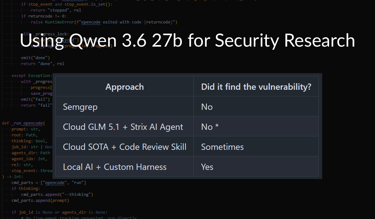 Local AI for Penetration Testing & Research